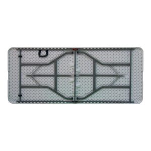 Τραπέζι catering-συνεδρίου Nedio pakoworld πτυσσόμενο-βαλίτσα λευκό 180x70x74εκ