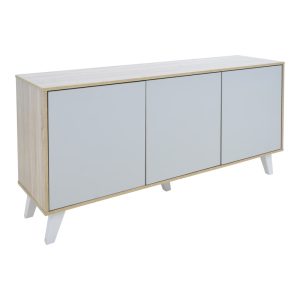 Μπουφές Billie pakoworld sonoma-γκρι 149x40x77εκ