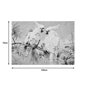 Πίνακας σε καμβά Parote Inart 100x3x70εκ