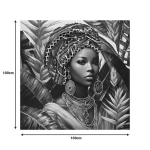 Πίνακας σε καμβά Gangalo 3D Inart 100x3x100εκ