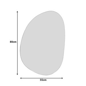 Καθρέπτης Listro pakoworld 55x1x80εκ