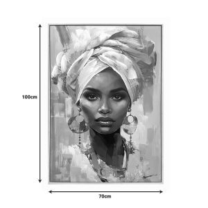 Πίνακας σε καμβά Gazel Inart 70x3.5x100εκ