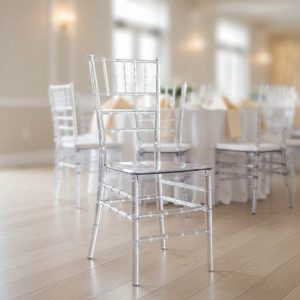 Καρέκλα Tiffany pakoworld διάφανο pc 38x38.5x88εκ