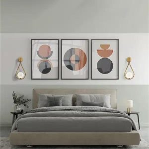 Φωτιστικό τοίχου-απλίκα Teary pakoworld G9 μέταλλο χρυσό-λευκό 16x12x37εκ