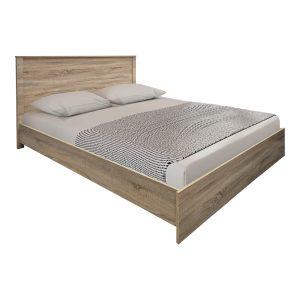 Σετ Κρεβατοκάμαρας Athos Sonoma με Κρεβάτι 160x200εκ Σετ 3τεμ