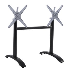 ΒΑΣΗ ΑΛΟΥΜΙΝΙΟΥ ΔΙΣΤΗΛΗ ΜΕ ΑΝΑΔΙΠΛΟΥΜΕΝΟΥΣ ΣΤΑΥΡΟΥΣ HM468.01 ΜΑΥΡΟ ΜΑΤ 78X59,5X73Υ εκ.