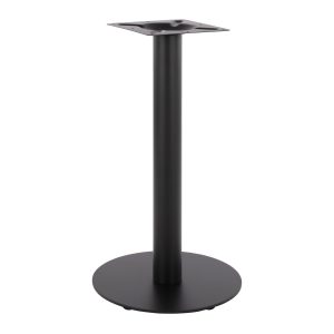 ΒΑΣΗ ΜΕΤΑΛΛΙΚΗ ΜΑΥΡΗ ΜΑΤ Φ40Χ72εκ. HM437