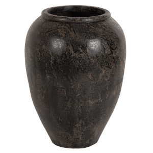 ΔΙΑΚΟΣΜΗΤΙΚΟ ΒΑΖΟ ΔΑΠΕΔΟΥ SPARTA HM7934 ΤΕΡΑΚΟΤΑ ΣΕ ΜΑΥΡΗ ΑΠΟΧΡΩΣΗ Φ66x85Υ εκ.