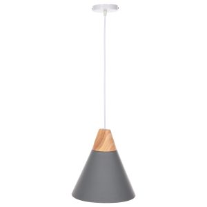 ΦΩΤΙΣΤΙΚΟ ΟΡΟΦΗΣ ΚΡΕΜΑΣΤΟ HM4145 ΓΚΡΙ ΜΕΤΑΛΛΙΚΟ ΚΑΠΕΛΟ Φ25x125Y εκ.