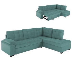 ΚΑΝΑΠΕΣ ΚΡΕΒΑΤΙ JADE HM3144.04R ΔΕΞΙΑ ΓΩΝΙΑ ΒΕΡΑΜΑΝ ΒΕΛΟΥΔΟ 250x80-180x73-88Υεκ.