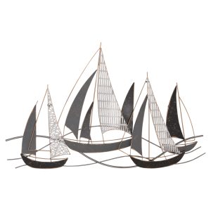 ΜΕΤΑΛΛΙΚΟ ΔΙΑΚΟΣΜΗΤΙΚΟ ΤΟΙΧΟΥ HM7160 ΑΝΘΡΑΚΙ ΛΕΥΚΟ ΧΡΥΣΟ 91x3x55Y εκ.