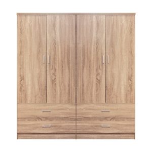 ΣΕΤ 2 ΤΜΧ ΝΤΟΥΛΑΠΑ 4ΦΥΛΛΗ ΜΕ 4 ΣΥΡΤΑΡΙΑ SONAMA 160X42X181 HM11349.02